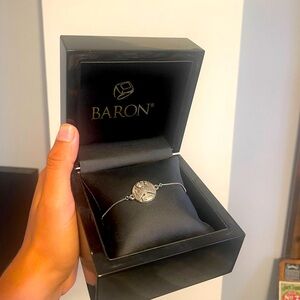 Baron Toronto Raptors Championship Silver Bracelet